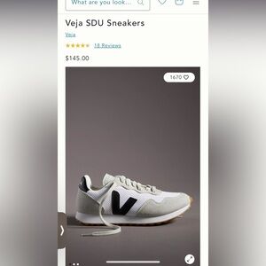 Veja SDU Rec Alveomesh White and Natural Sneakers